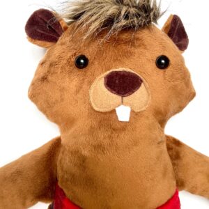 Les Castors peluches faites à la main