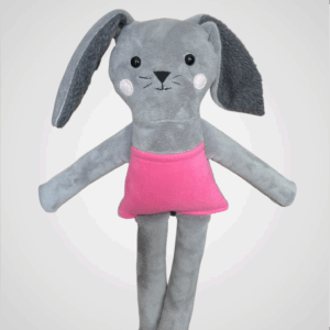 Les lapins, peluches fabriquées au Québec