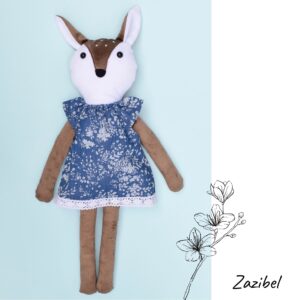 Peluches chevreuils fabriquées au Québec