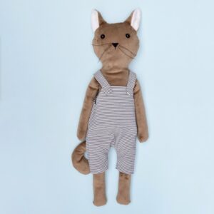 Les chats, peluches fabriquées à la main