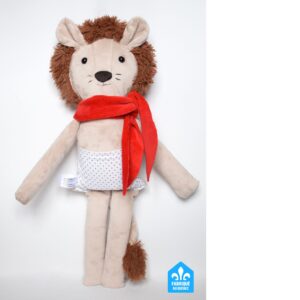 Les peluches lions faits au Québec