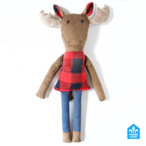 Les Orignaux, peluches fabriquées au Québec