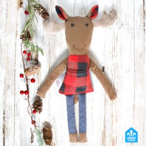 Les Orignaux, peluches fabriquées au Québec